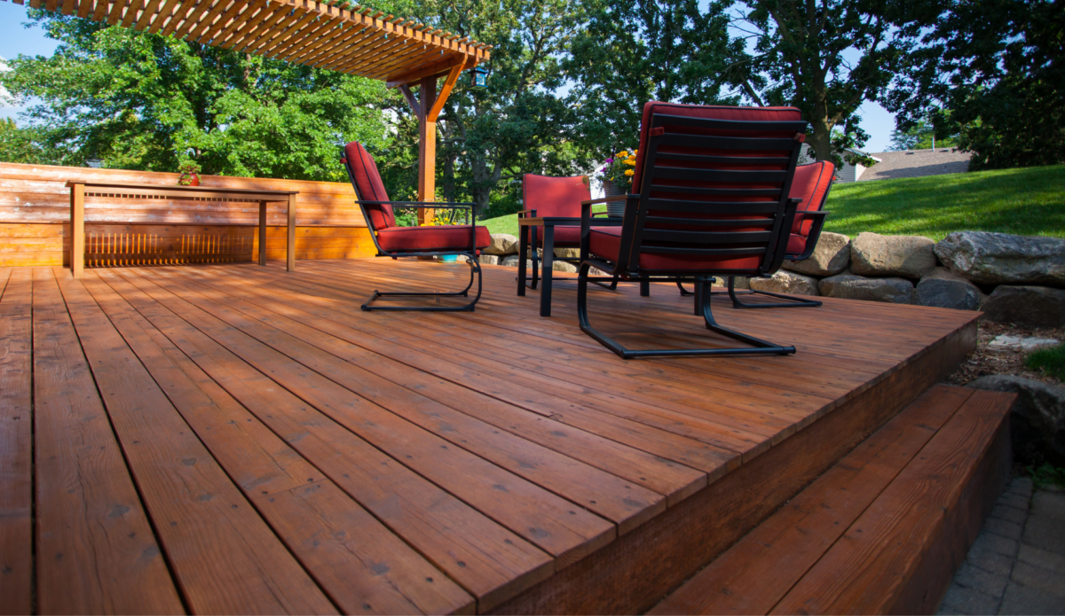 Staining A New Deck