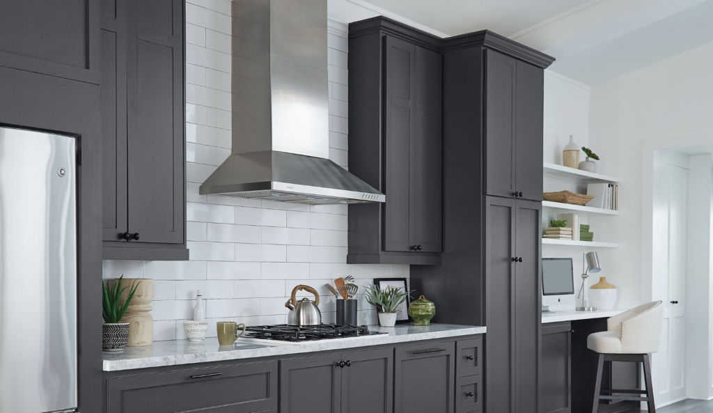 Kitchen Cabinet Colors 2023 - Charcoal Gray